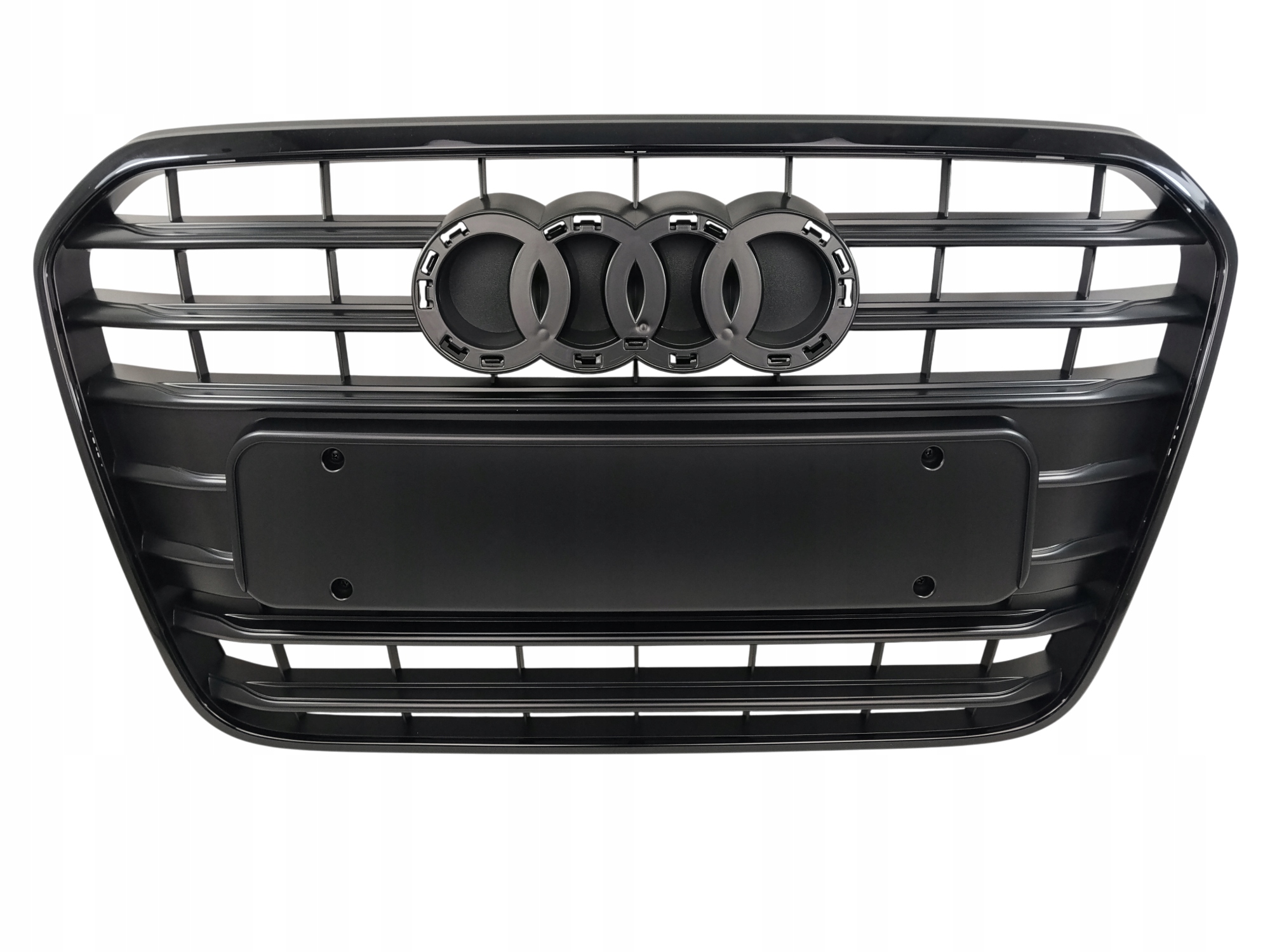 Czarny grill atrapa Audi A6 (C7) 2011–2014 Black Edition europejska — zdjęcie produktu 1