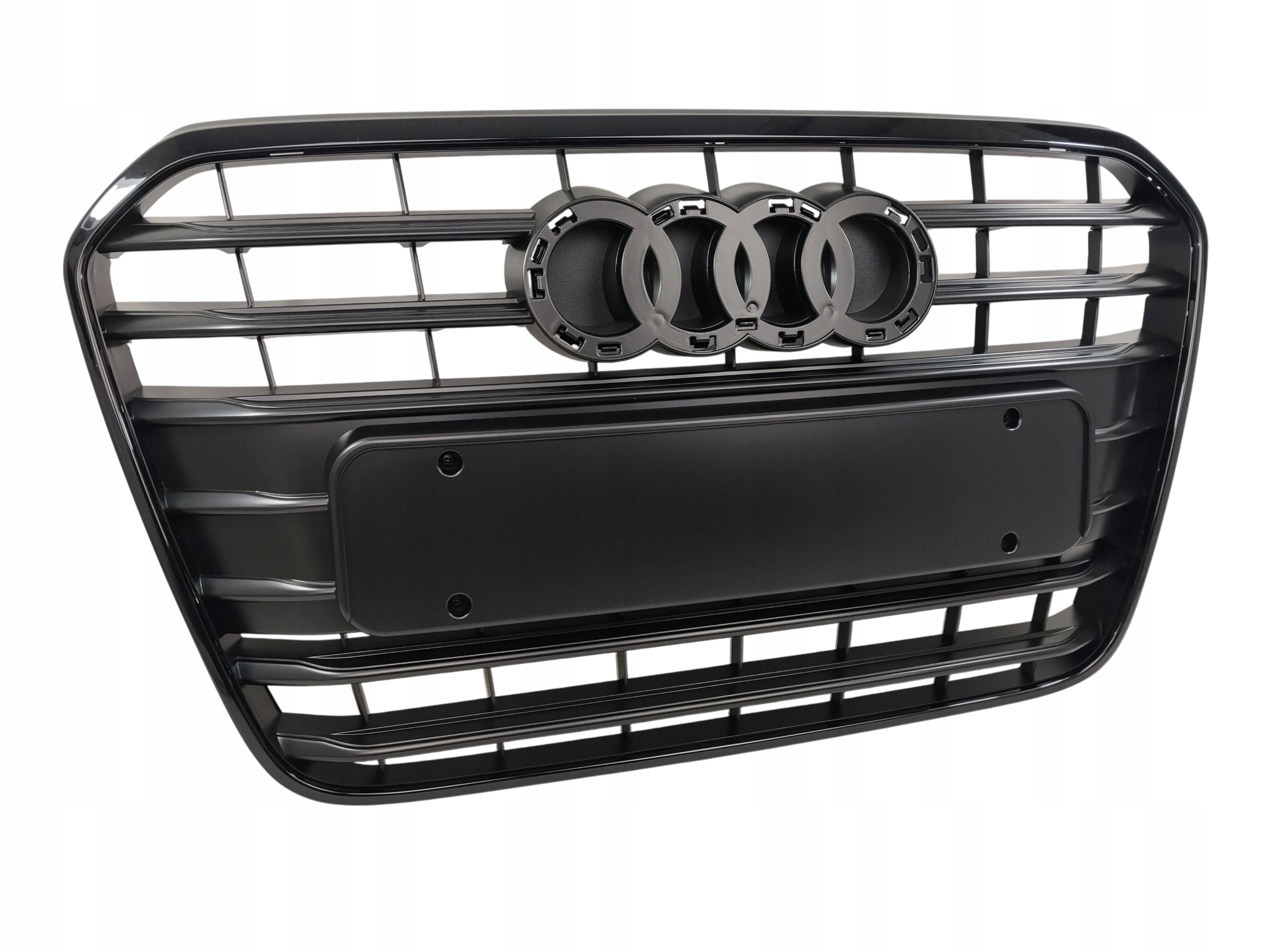 Czarny grill atrapa Audi A6 (C7) 2011–2014 Black Edition europejska — zdjęcie produktu 2