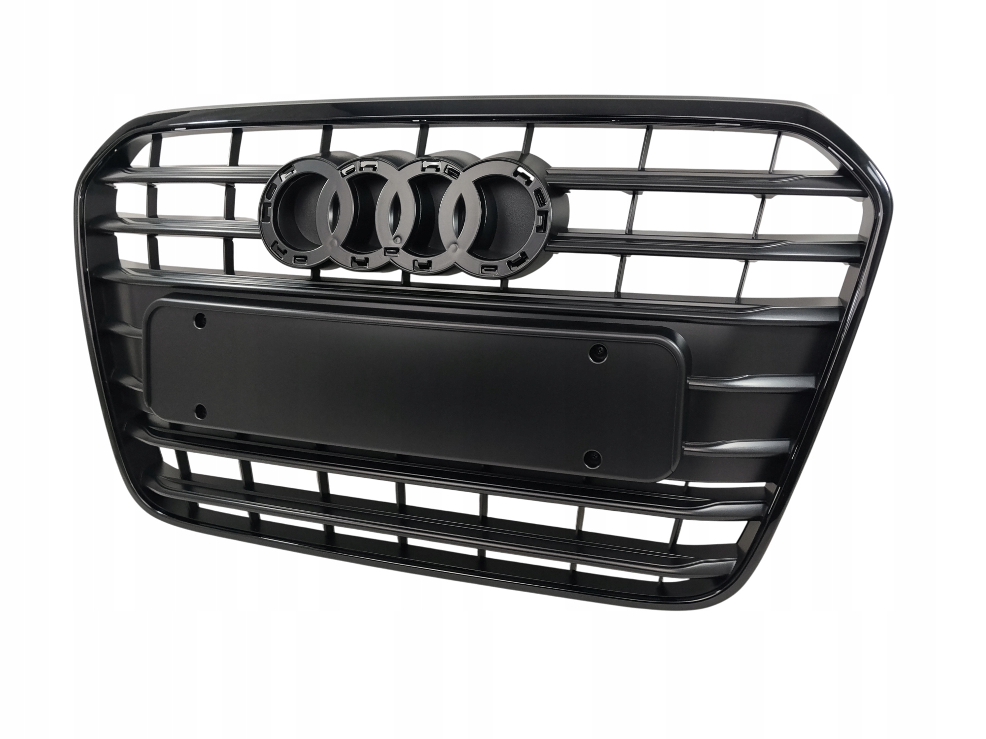 Czarny grill atrapa Audi A6 (C7) 2011–2014 Black Edition europejska — zdjęcie produktu 3