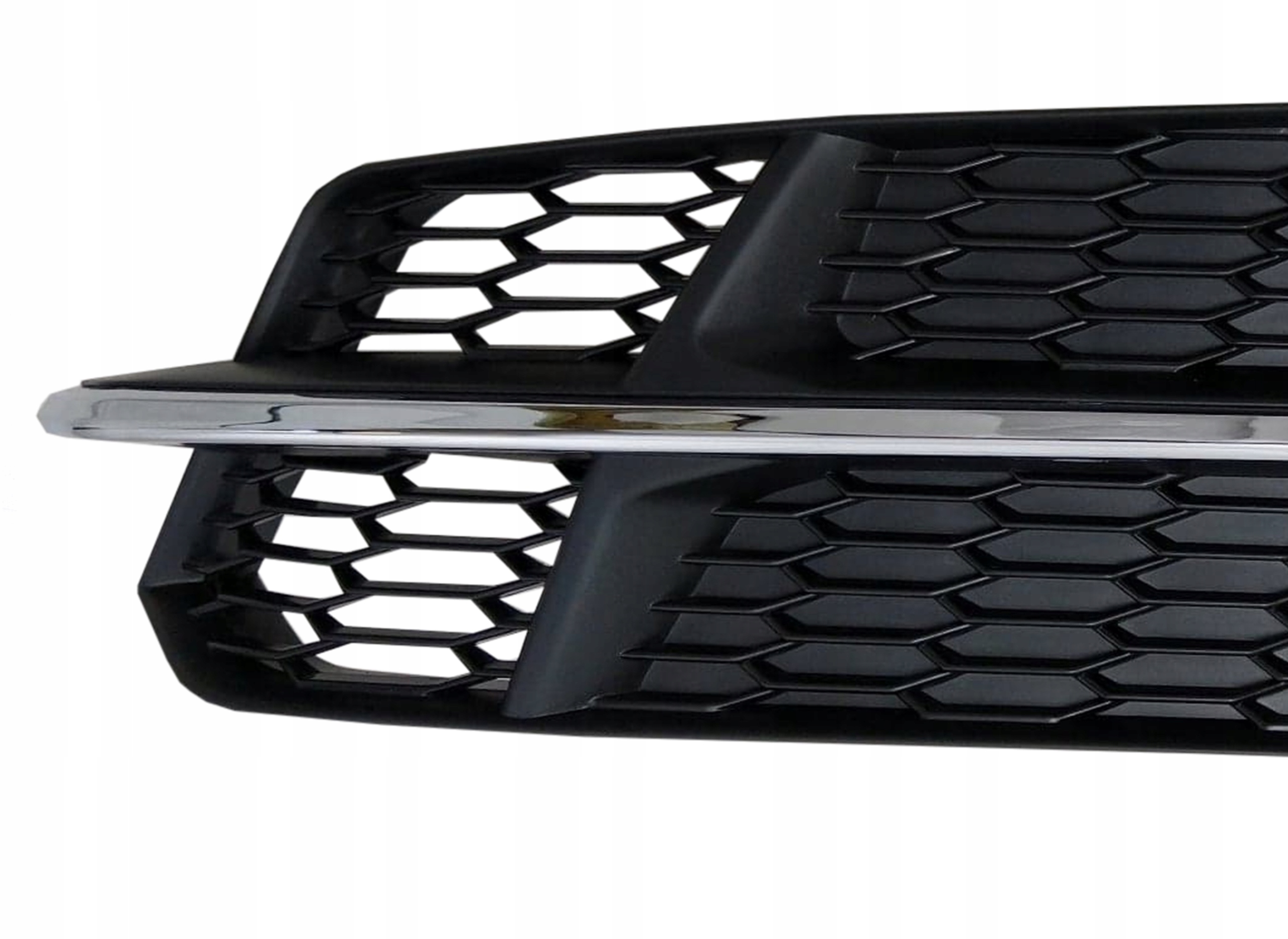 Prawa + lewa + środkowa atrapa kratka Audi A6 S-Line Lift C7 2014–2018 - obrazek 8