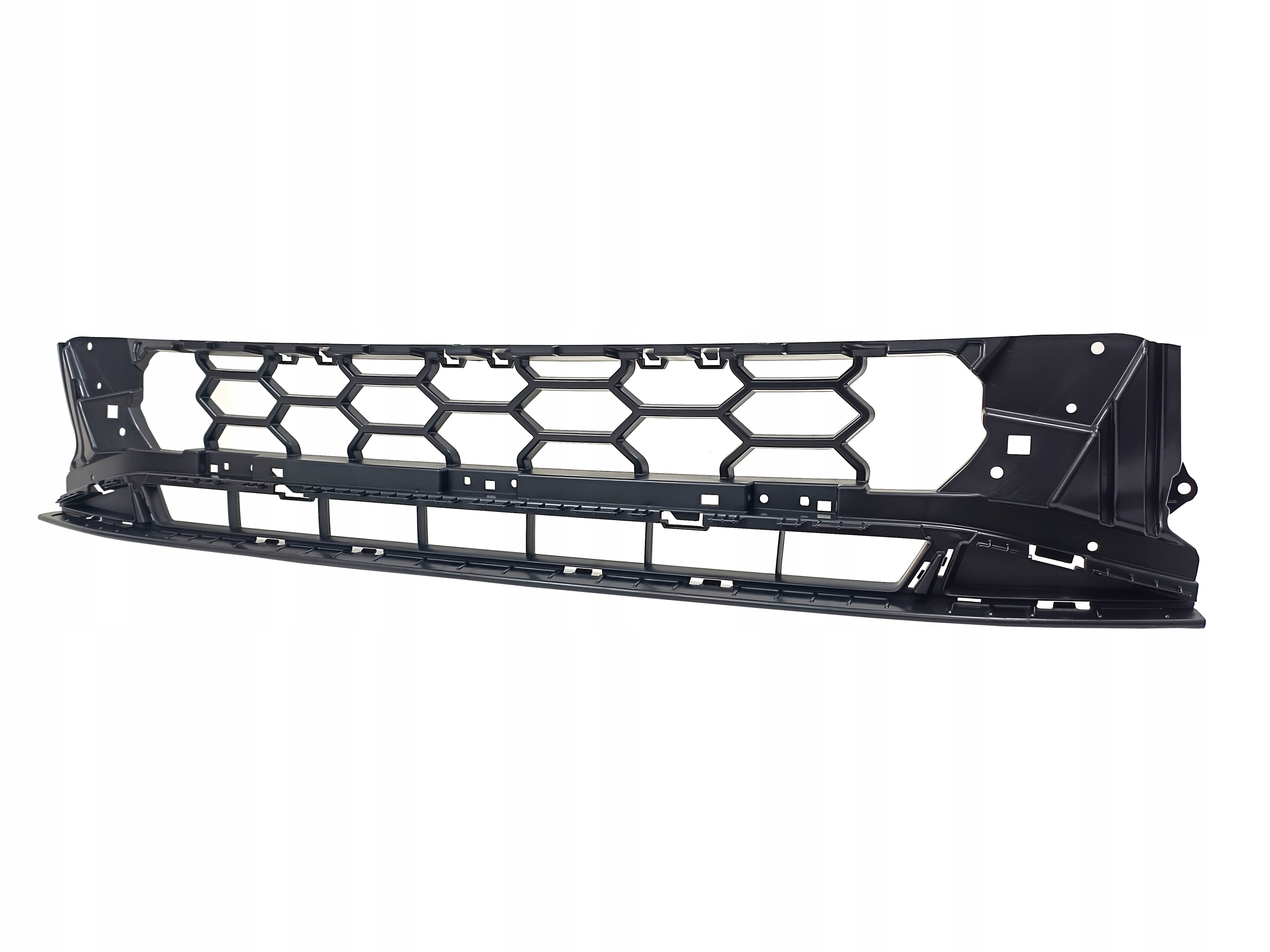 TRZY KRATKI ATRAPY NA PRZEDNI ZDERZAK AUDI A4 B9 S-LINE LIFT 2019-24 czarne - obrazek 6