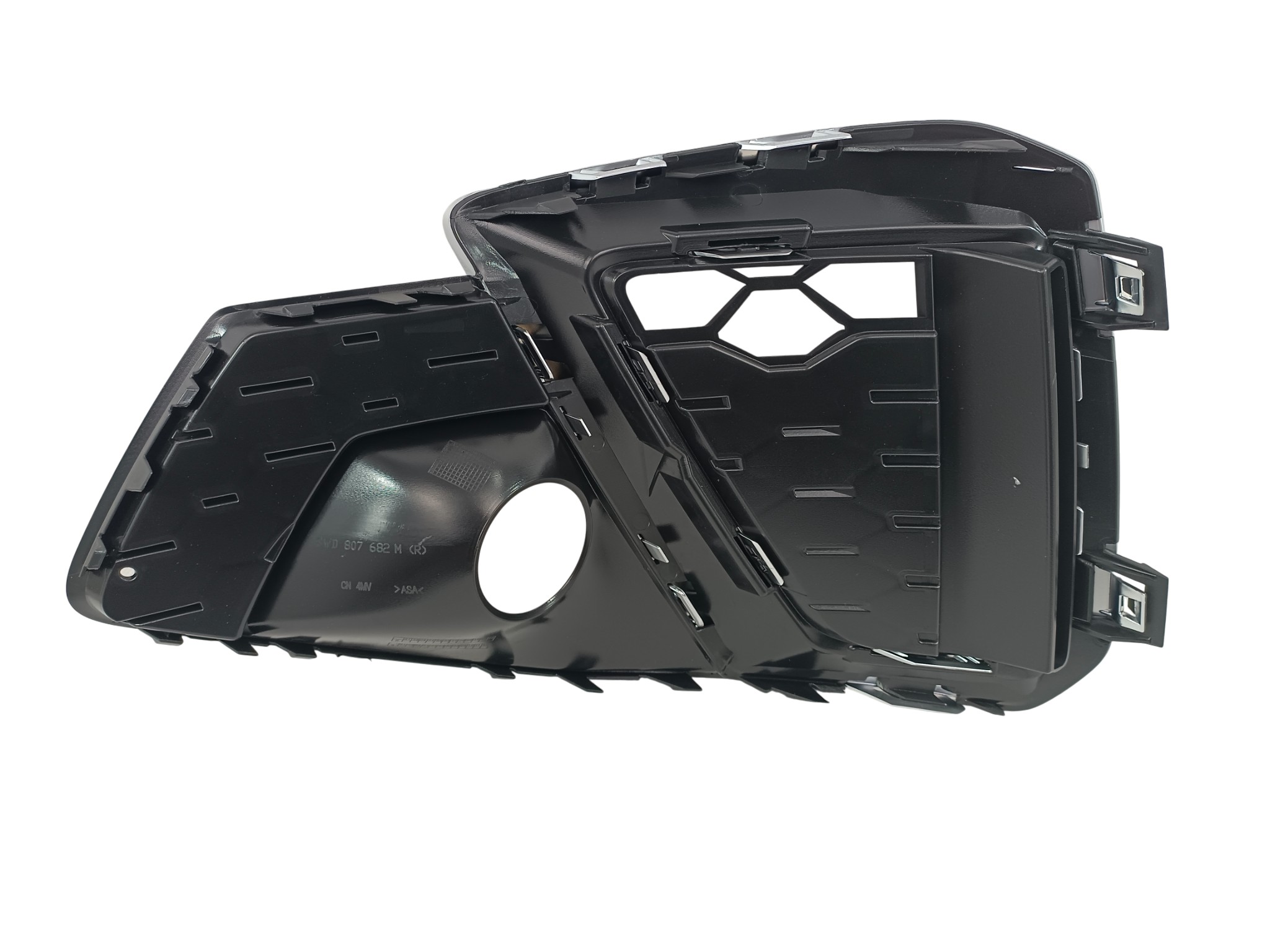 KOMPLET KRATEK ATRAP + SPOJLER NA ZDERZAK AUDI A4 B9 S-LINE LIFT 2019-2024r - obrazek 13