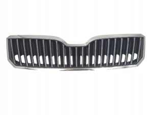 Grill Skoda Superb II 3T lift 2013–2015 – chromowane listwy