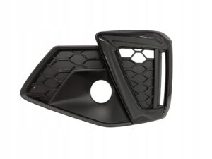 Lewa kratka atrapa radaru ACC Audi A4 B9 S-Line lift 2019–2024 czarna